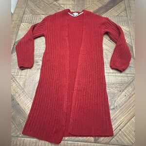 True Craft Women's Rich Red Cardigan